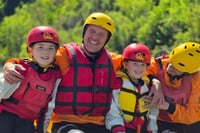 Family Rafting Vjosa River in Permet Albania 1