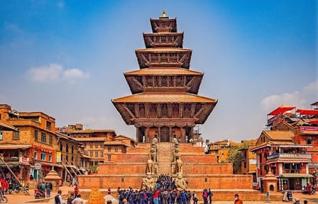 Monastery Visit and Bhaktapur Durbar Square Tour in Nepal