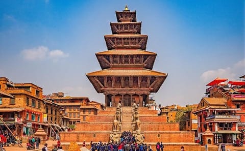 Monastery Visit and Bhaktapur Durbar Square Tour in Nepal