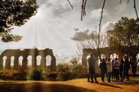 DELUXE Appian Way Bike Tour with Catacombs Visit & Lunch 9