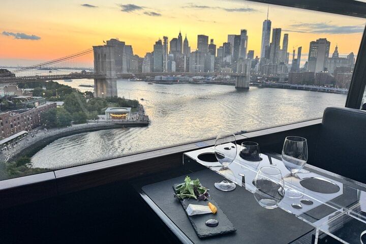 NYC Bustronome Gourmet Sightseeing Lunch Panoramic Bus