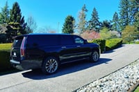 Black Premium Cadillac SUV