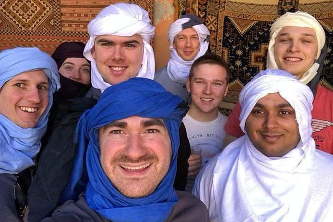 UK NOMADS IN MERZOUGA