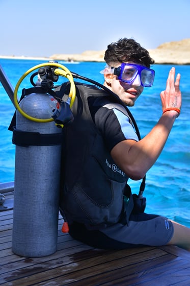 Intro dive: your first breath underwater