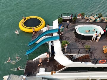 he Halong Catamaran Cruise - Luxury Lan Ha Bay Tour from Harbor