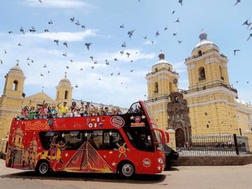 Lima City Tour: 360° Panoramic Bus Exploration