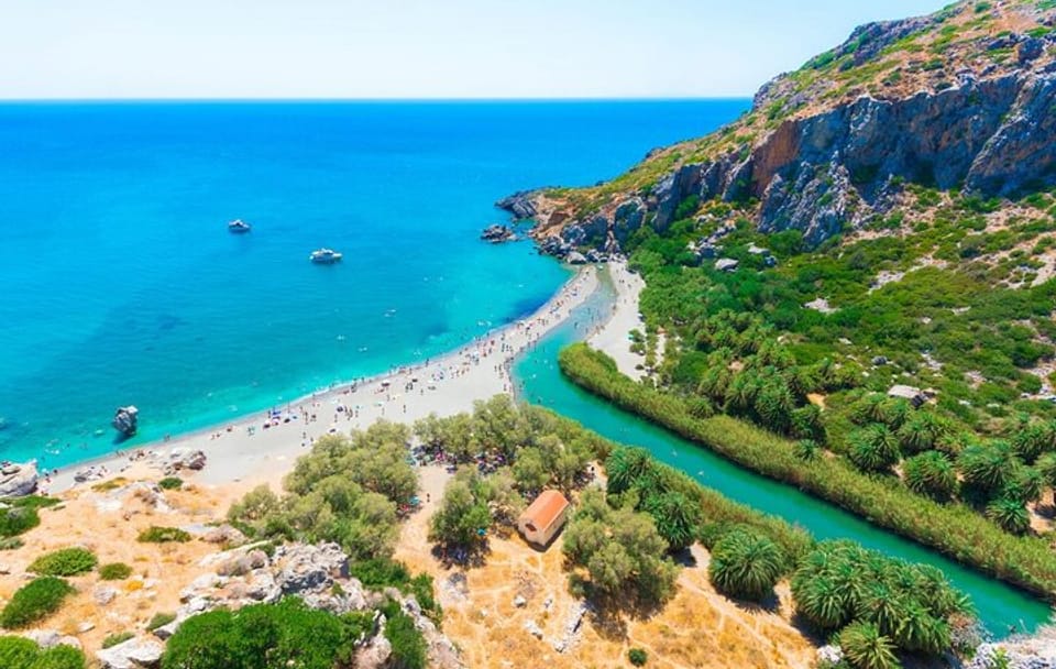 Day Boat Trip: Preveli-Triopetra – Agios Pavlos from Rethymno