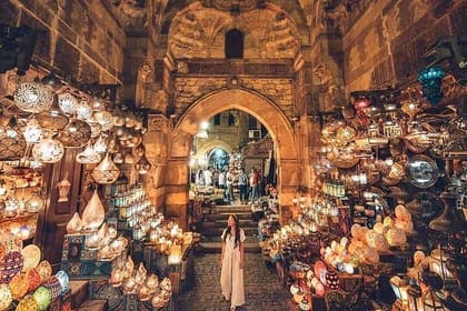 Cairo: Egyptian Museum . Pyramids . Khan El Khalili Bazaar Tour