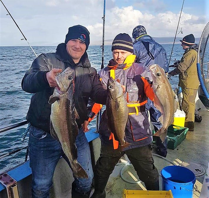 Deep sea fishing from Inisheer. Aran Islands. Private guided.  6