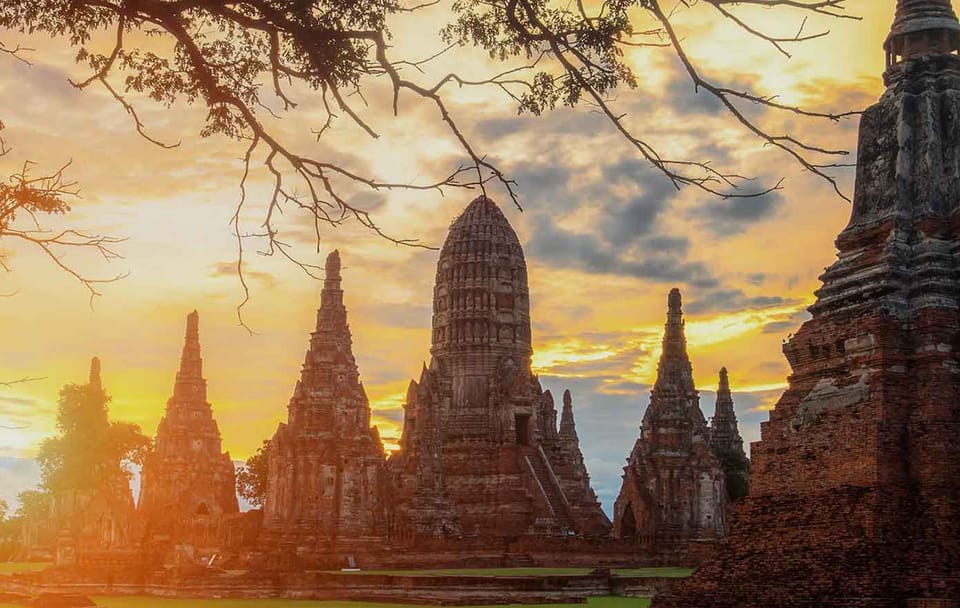 Ancient Temples of Ayutthaya, River Cruise with Lunch