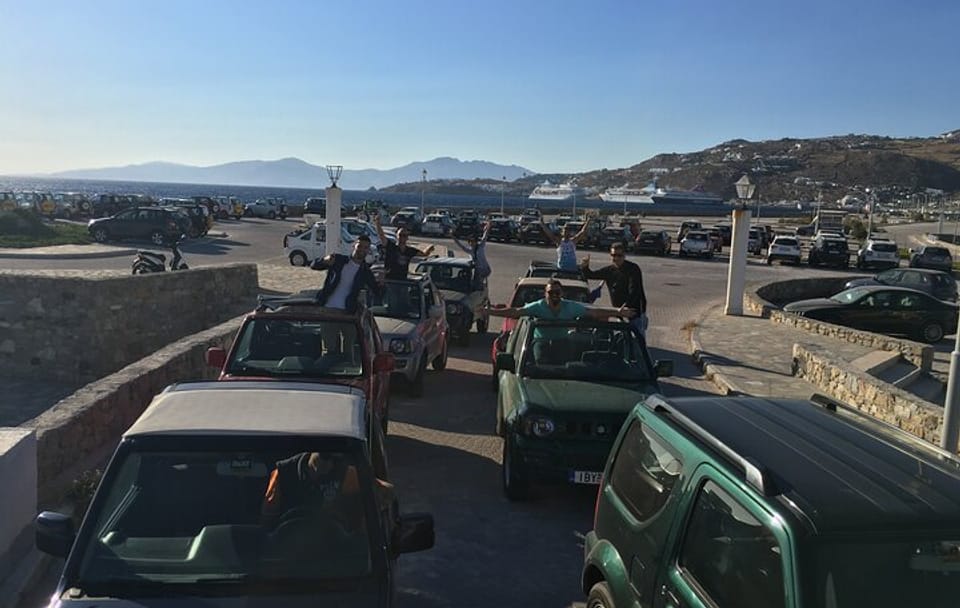 Mykonos Island Safari Tour: Explore Agios Sostis and More