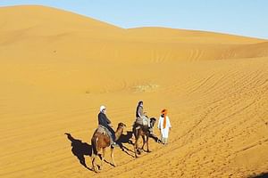 Day Trip By Camels In Erg Chebbi Dunes, Lunch With Berber Pizza