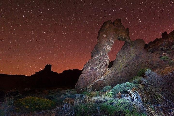 Teide under the stars