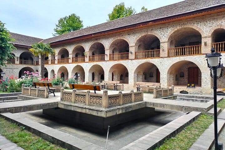 Sheki tour-Sheki_tour-Sheki caravanserai-Sheki karvansaray-Upper karvansaray