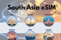 South Asia eSIM (Instant Delivery) 1