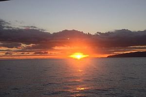 SUNSET BOAT TRIP FROM PAPEETE