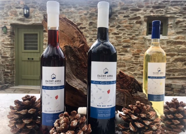 Naxos Winery Vineyard Tour With Wine Tasting Small Buffet At Agia Anna Manolis Estate Zas 