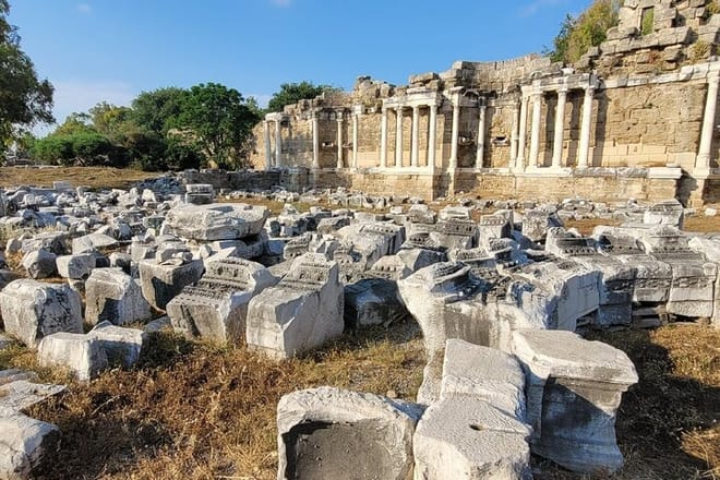 Perge Aspendos Side Ancient City and Manavgat Waterfall Tour 10