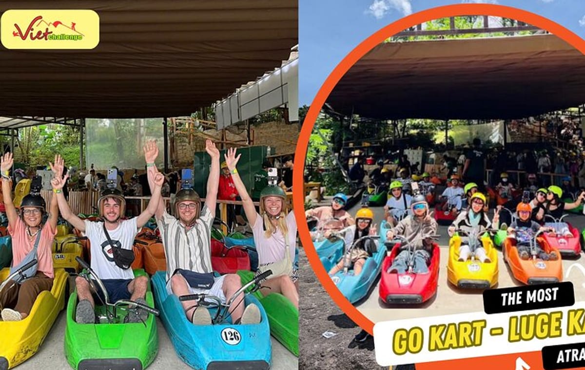 Dalat Top Tourists Sights – Waterfall & Go kart-Mario Kart