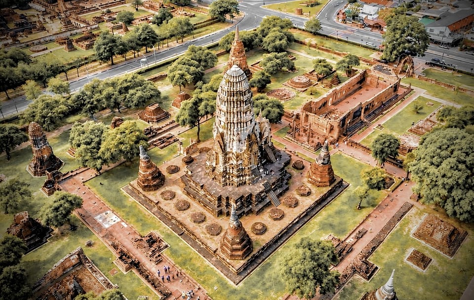 Ayutthaya UNESCO Day Trip with Boat Ride from Bangkok