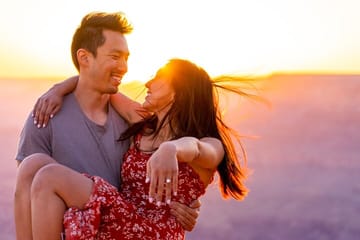 Private Engagement Photo Shoot at the Grand Canyon