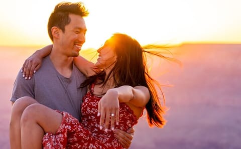 Private Engagement Photo Shoot at the Grand Canyon