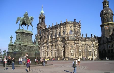 Private Walking Tour of Dresden's Historic Palaces and Squares