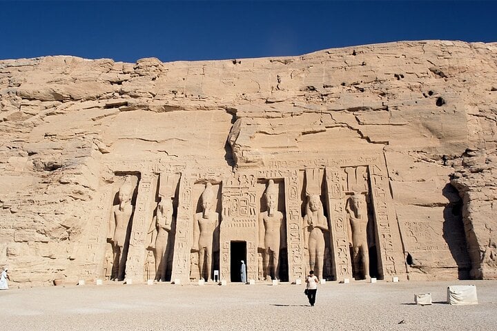 Over Night in Abu Simble from Luxor see all Aswan sightseeing  10