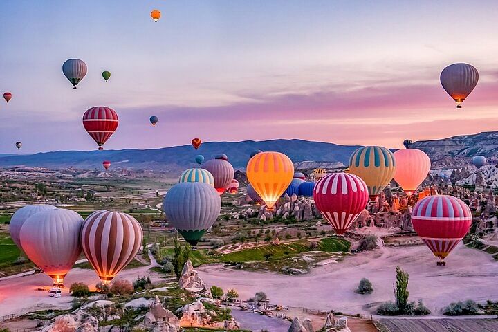 Hot Air Balloon Adventure over Cappadocia’s Stunning Landscapes