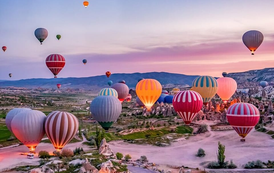 Cappadocia Hot Air Balloon w/ Champagne & Snack