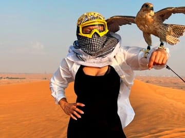 Red Dunes Desert Safari with Camel Riding and BBQ in Dubai