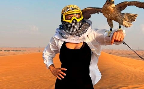 Red Dunes Desert Safari with Camel Riding and BBQ in Dubai