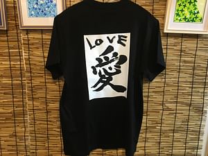 Create Your Own Shodo T-Shirt in Tokyo's Historic Yanaka District