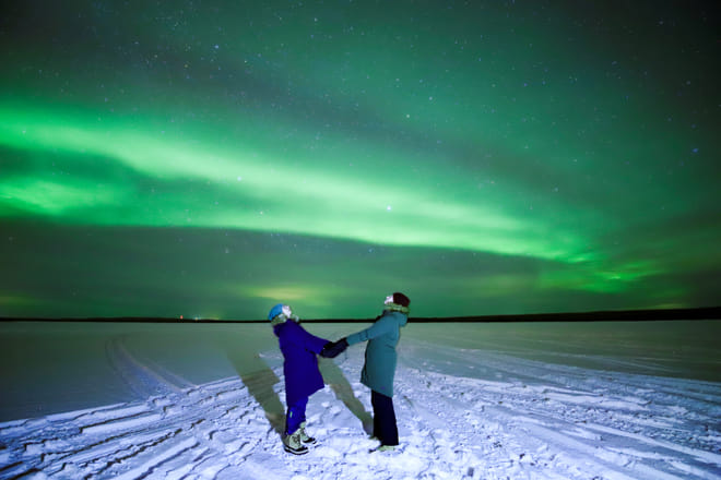 Aurora Borealis Trip in Lapland Lakeside photo 6