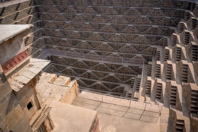 Back Side Part of Chand Baori