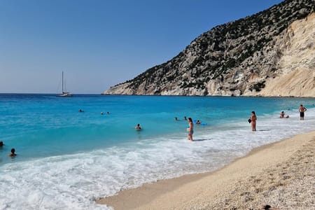 Private Tour: Myrtos Beach Swim Escape