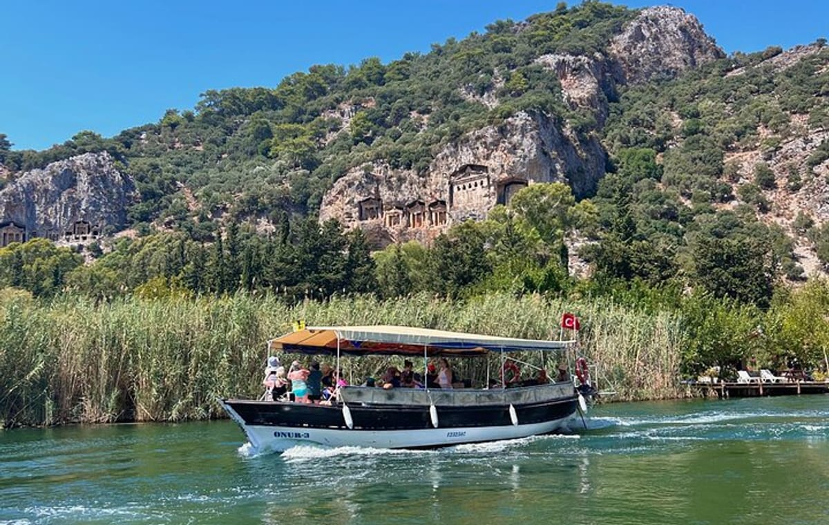 Boutique Dalyan Tour: Mud Bath, Rock Tombs & Turtle Beach