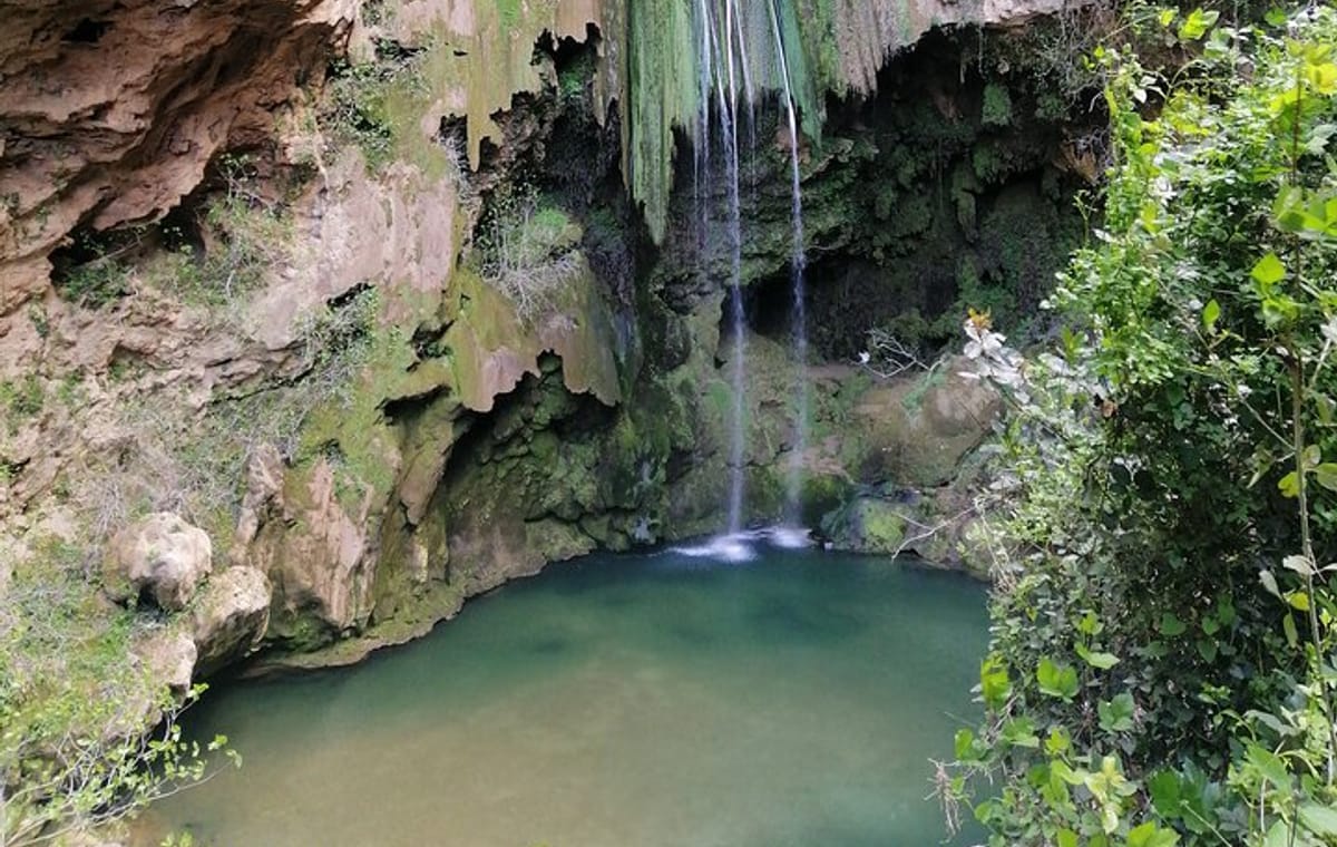 Excursion to the waterfalls and God’s Bridge of Akchour