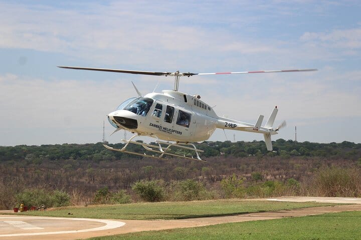 25 minutes scenic helicopter flight above Victoria Falls-Zimbabwe 7