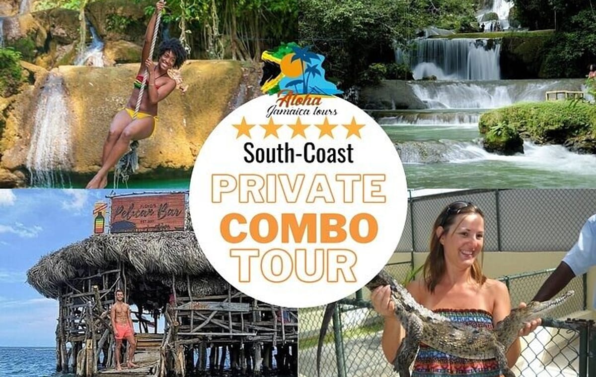 Full-Day South Coast – YS Falls, Pelican Bar & Black River Safari