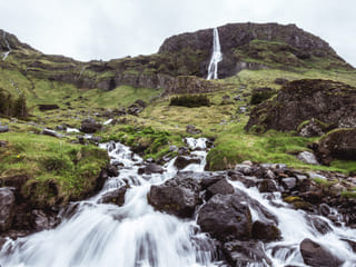 Water stream during Snaefellsnes Iceland adventure