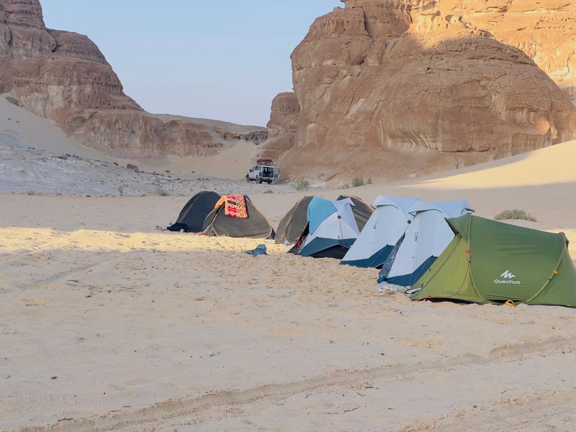 The wonders of Canyons with Camping overnight private from Sharm EL Sheikh 7