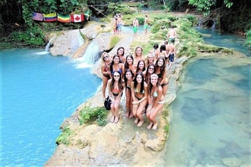 Blue Hole and Dunn's River Falls Day Trip from Montego Bay