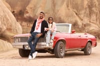 Cappadocia Vintage Car tours with balloon views  1