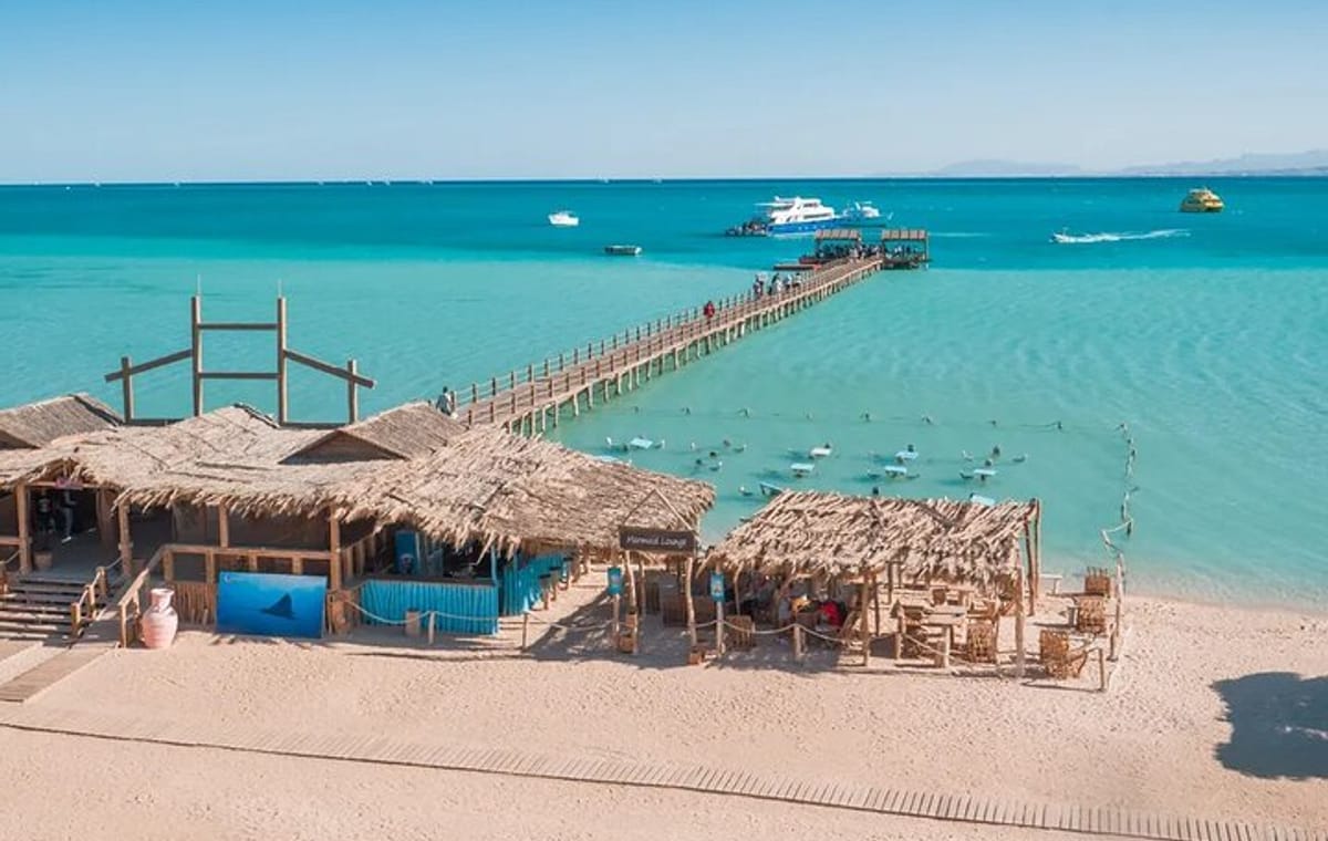 Orange Bay Island VIP Boat Trip Full Day Snorkeling From Hurghada