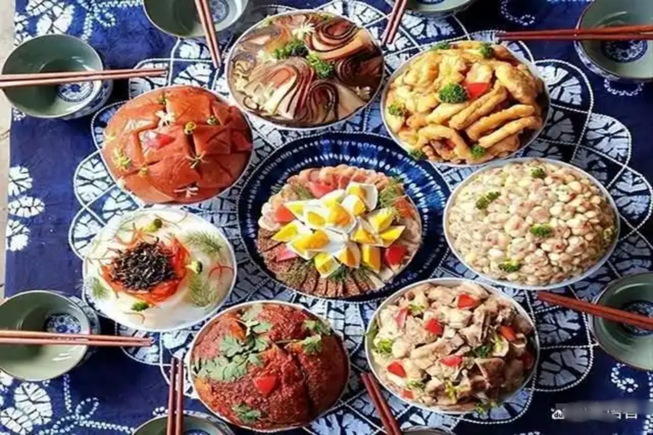 The special food of the ancient town