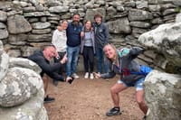 Group of Go Highland Guests at Culloden Battlefield Visitor Centre