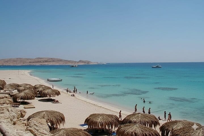 Hula Hula Island Snorkeling & Sailing Trip with Lunch – Hurghada