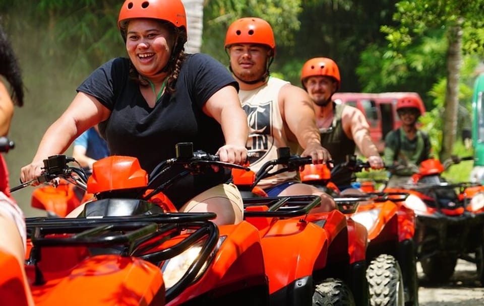 ATV Tour Through Fun Zone and Scenic Trek