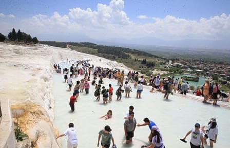 Private Full-Day Pamukkale and Salda Lake from Belek and Antalya